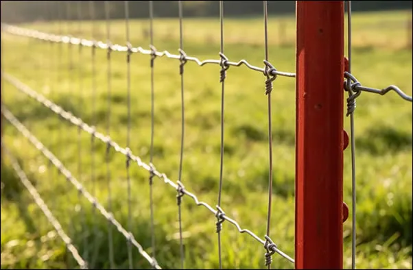 American Style Red Painted 6feet Studded T Post for Field Fence